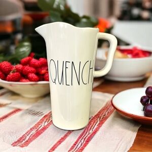 Rae Dunn Quench Pitcher Collectible Pitcher Rare Pitcher Melamine Pitcher Gift